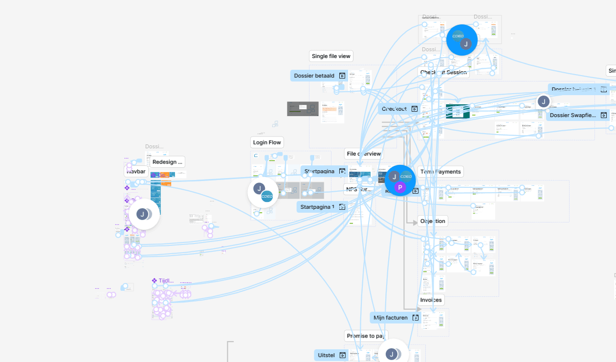 Interactive prototype used to test payment flows and improve clarity before implementation