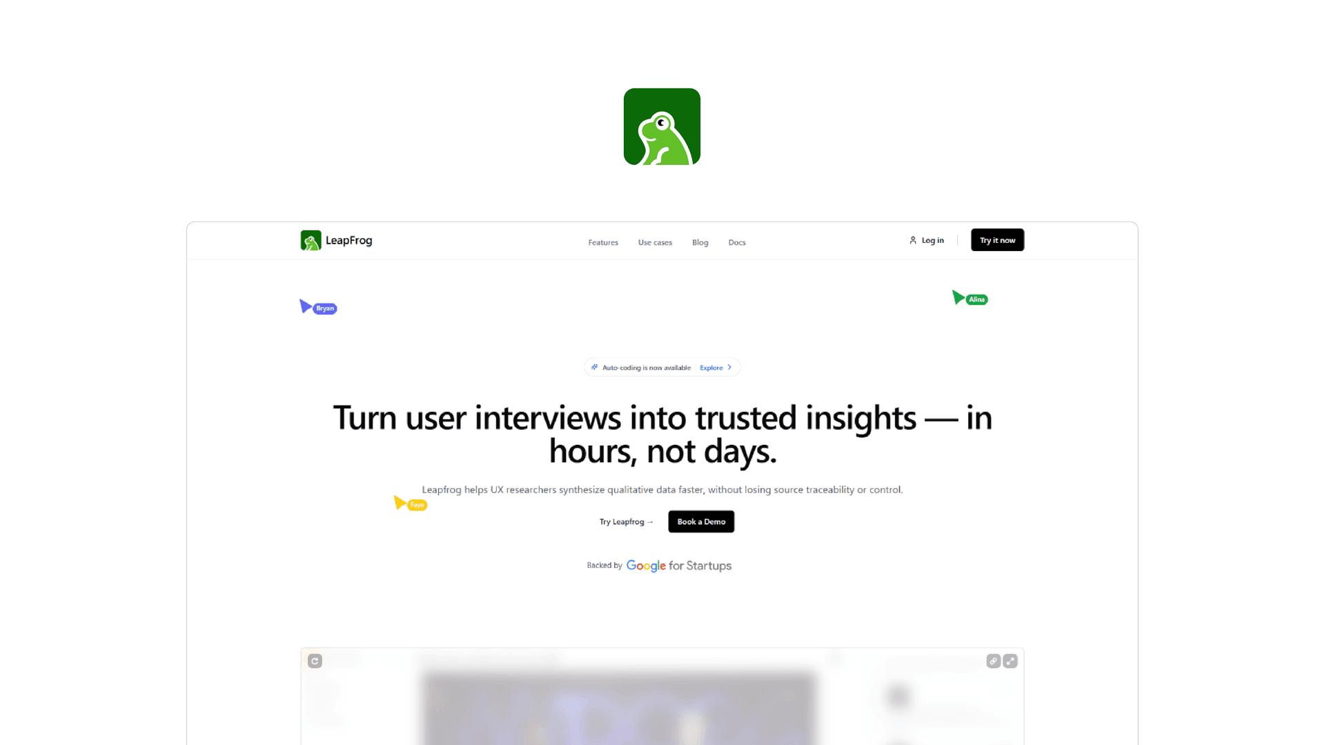 Leapfrog product overview